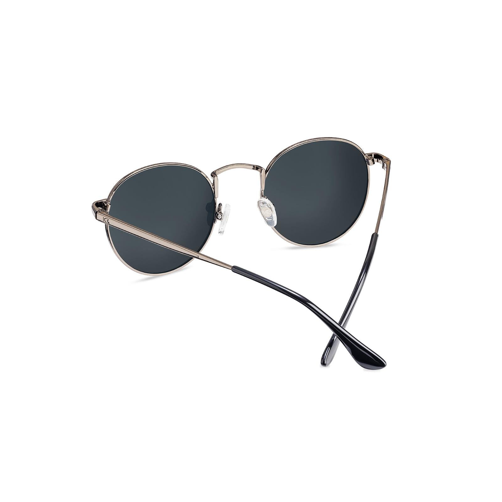 Love & Haights Sunglasses with Black Frames and Polarized Black Lenses, Back
