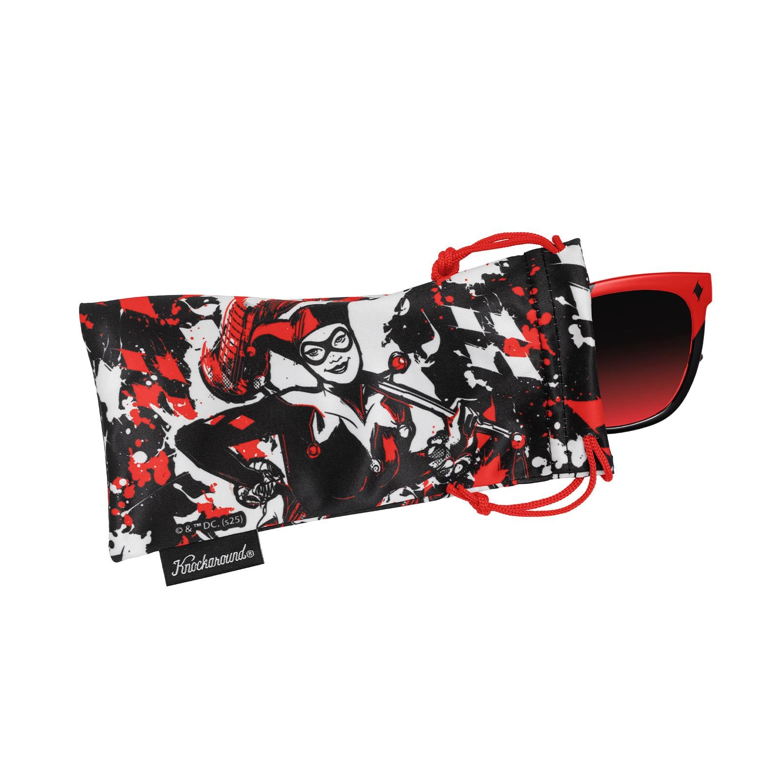 Harley Quinn Deja Views Sunglasses, Pouch