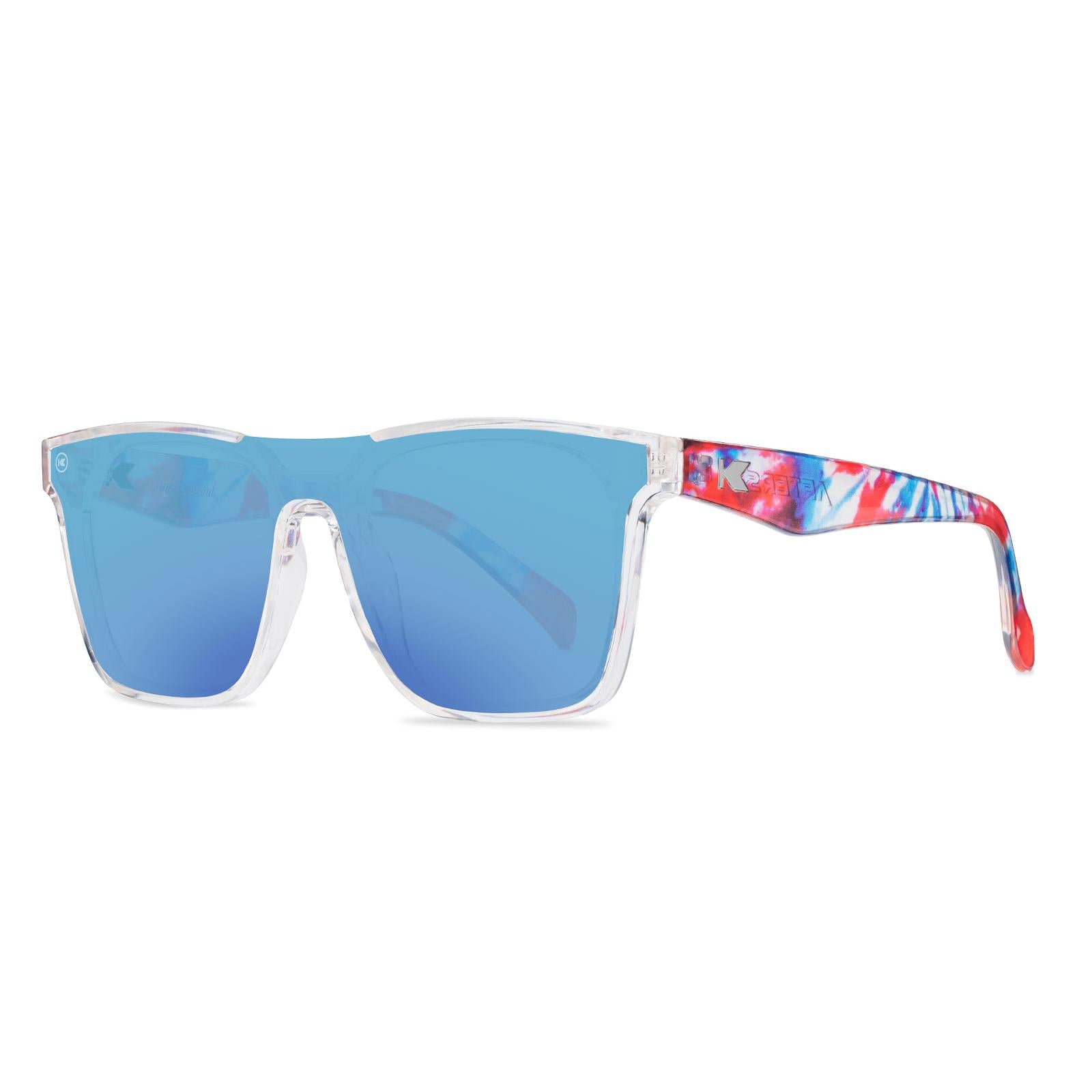 Live Free or Tye-Dye Afters Sunglasses, Threequarters