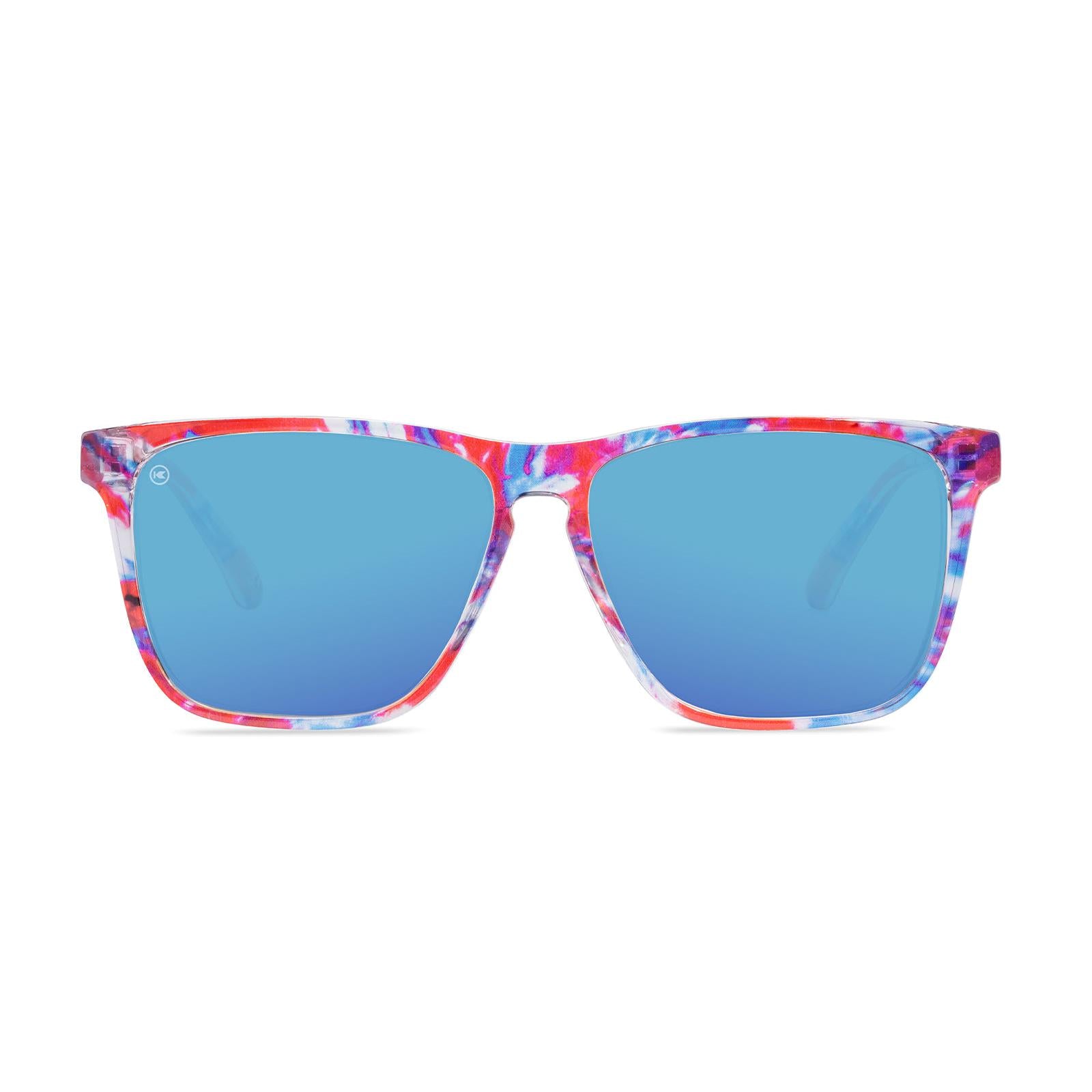 Live Free or Tye-Dye Fast Lanes Sunglasses, Front