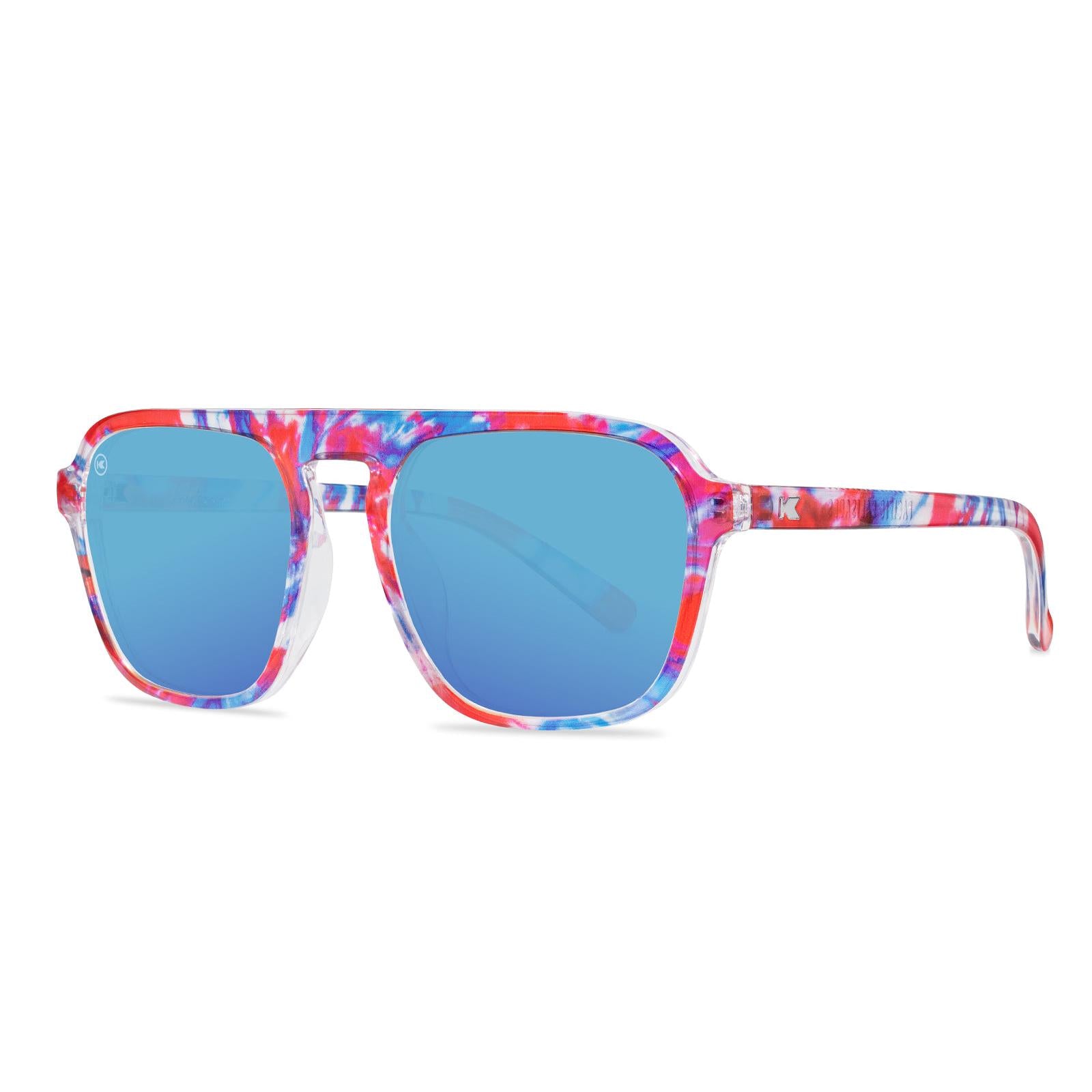 Live Free or Tye-Dye Pacific Palisades Sunglasses, Threequarter