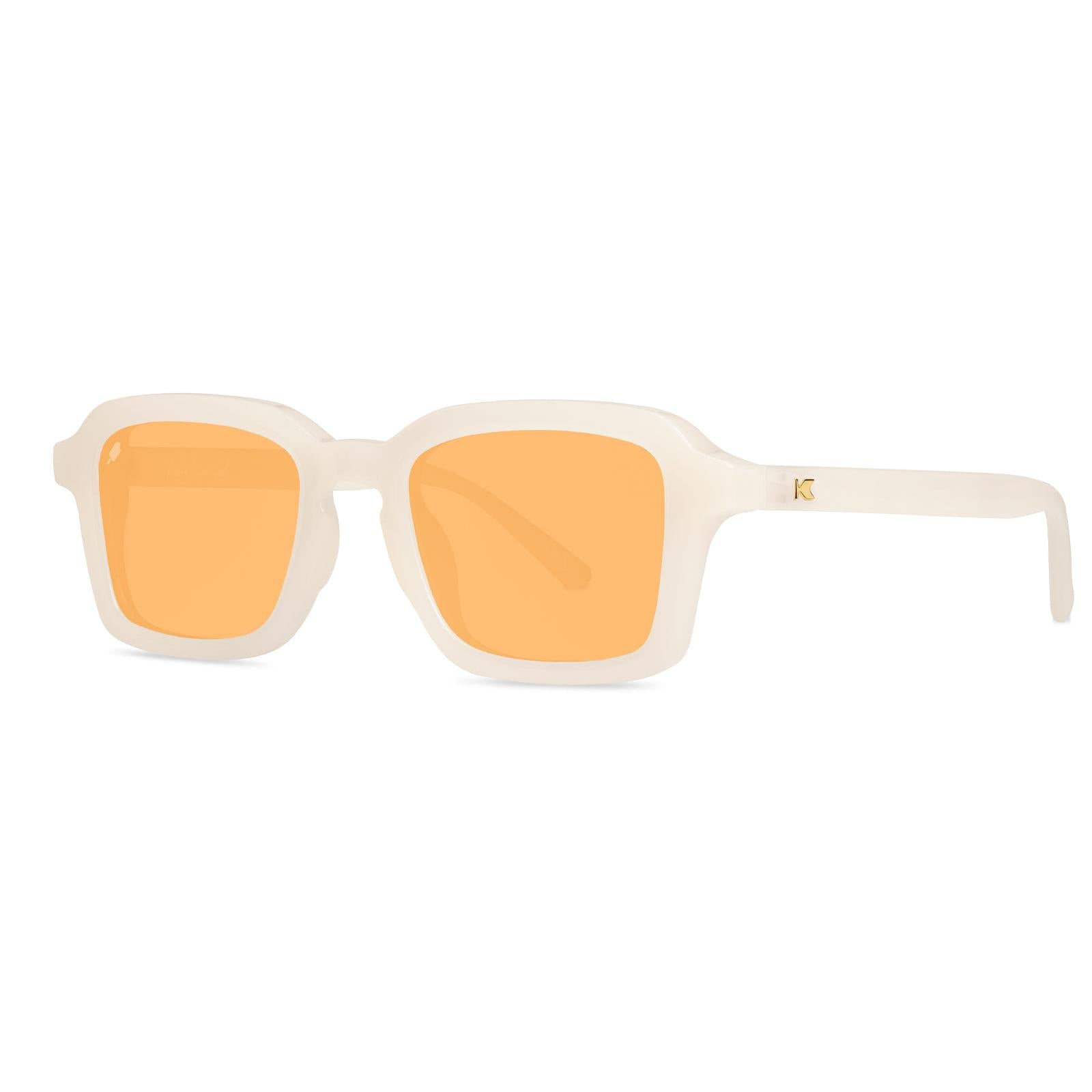 Orange Dreamsicle Panoramas Sunglasses, Threequarter