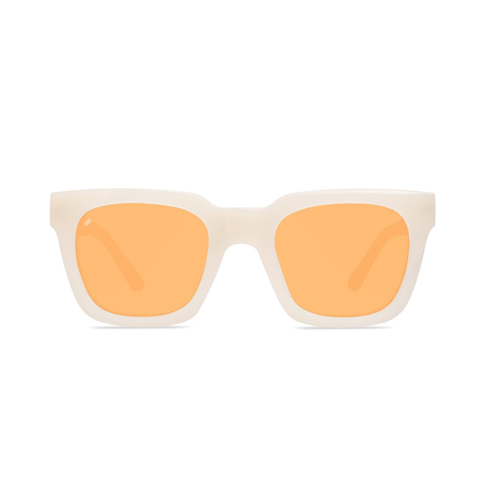 Orange Dreamsicle Songbirds Sunglasses, Front