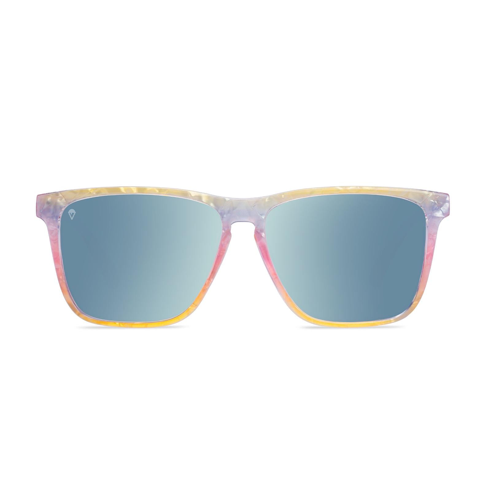 Rainbow Sno-Cone Fast Lanes Sunglasses, Front