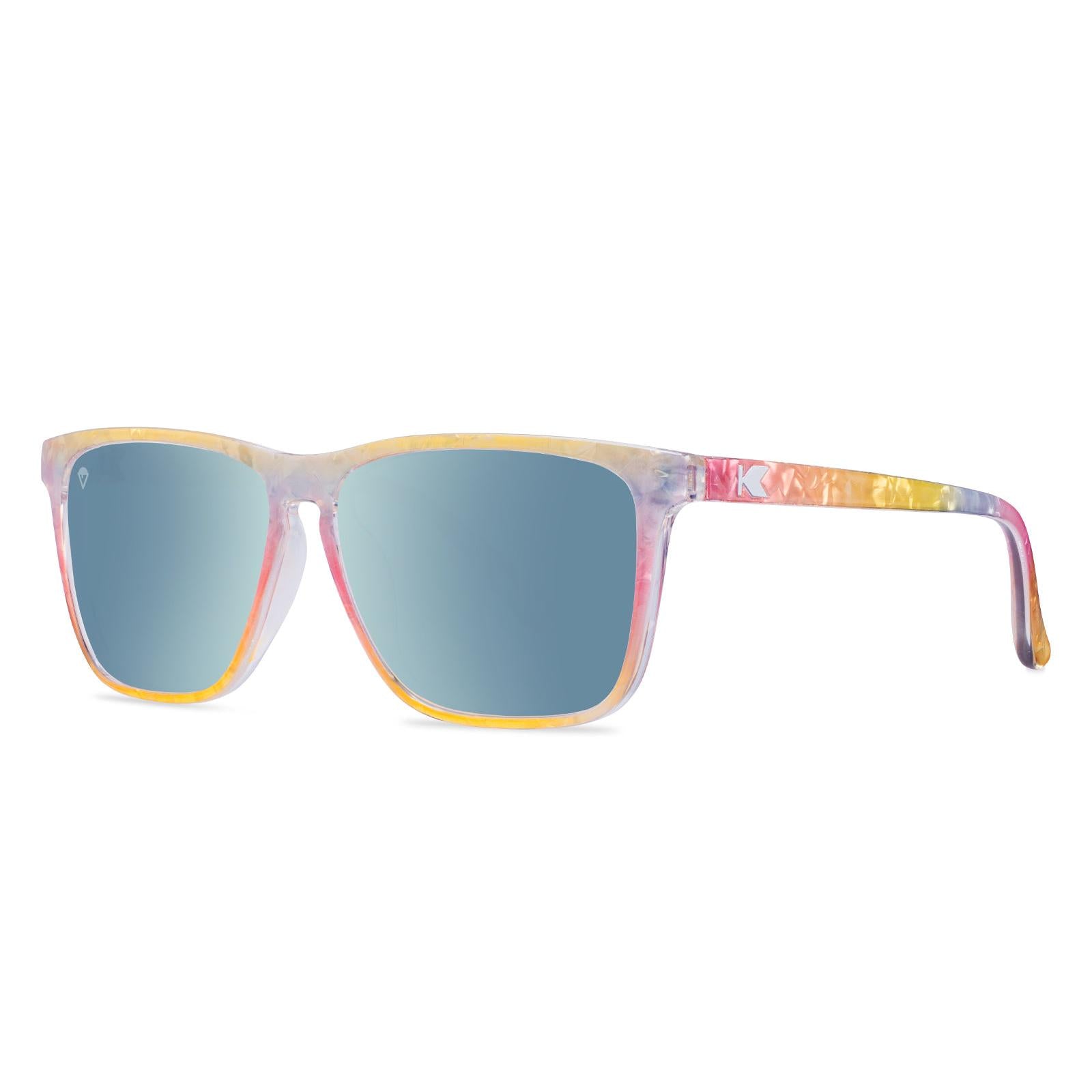 Rainbow Sno-Cone Fast Lanes Sunglasses, Threequarter