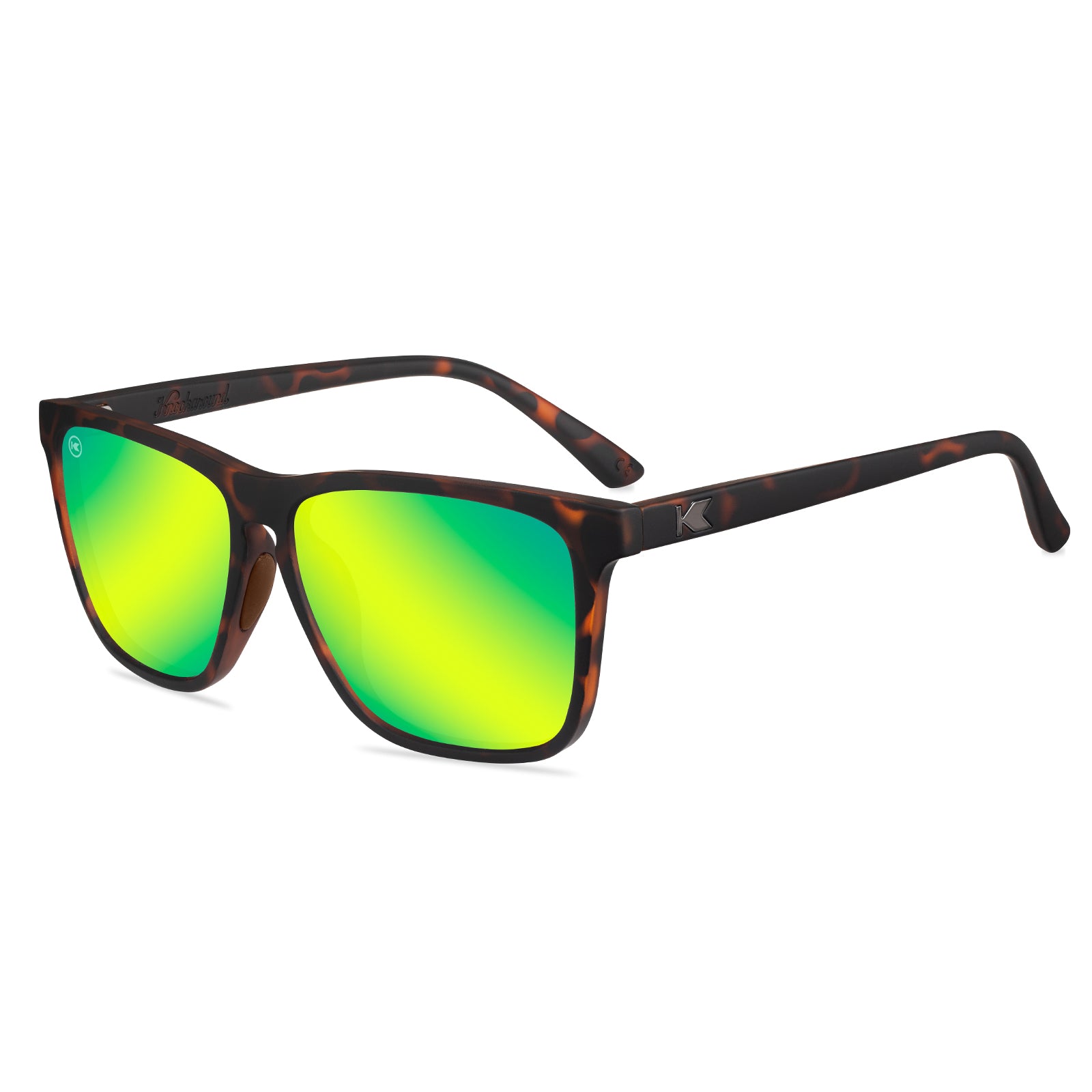 Rubberized Daybreak Fast Lanes Sport Sunglasses, Flyover