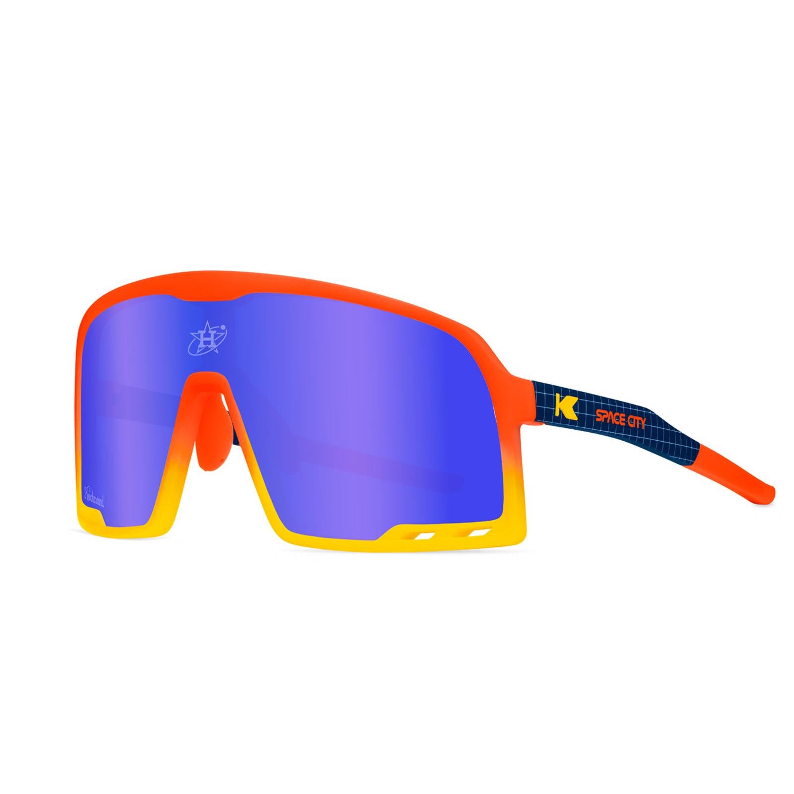 Houston Astros City Connect Campeones Sunglasses, Threequarter