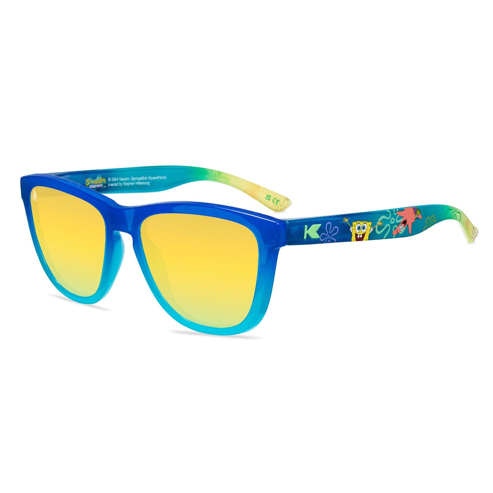 SpongeBob SquarePants Premiums Sunglasses with polarized yellow lenses, flyover