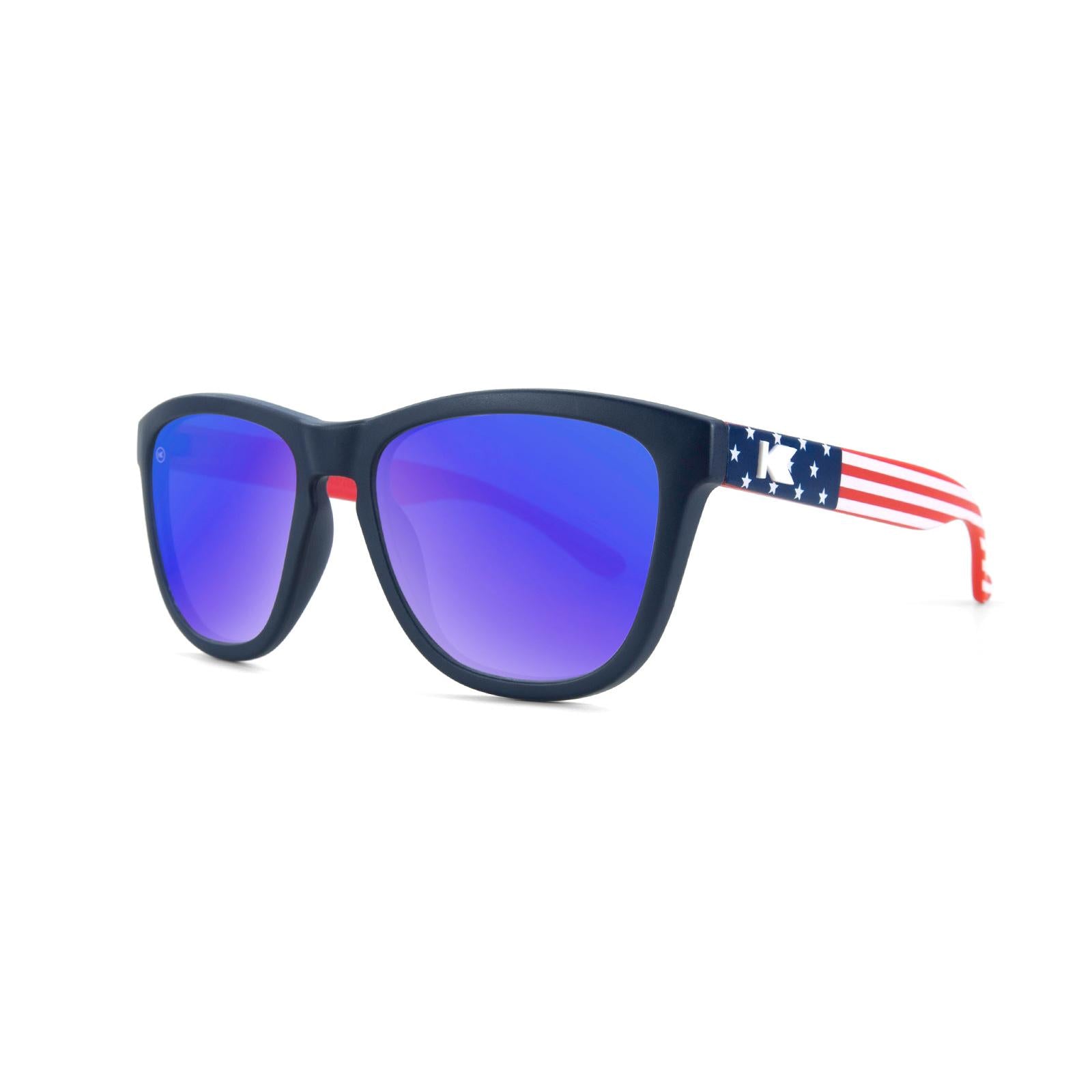 Knockaround American Flag Kid Sunglasses, Threequarter
