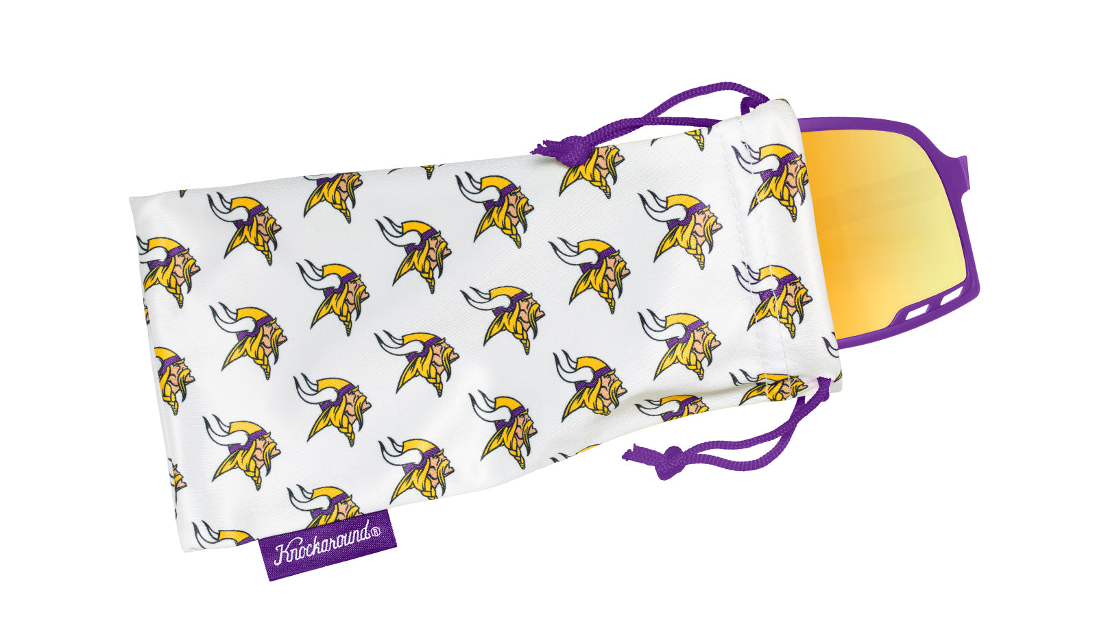 Minnesota Vikings Campeones Sunglasses, Pouch