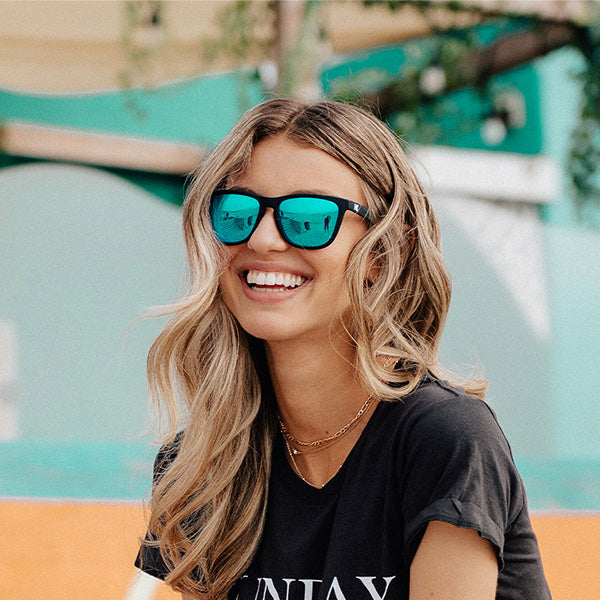 Women wearing Black Moonshine Classics Sunglasses