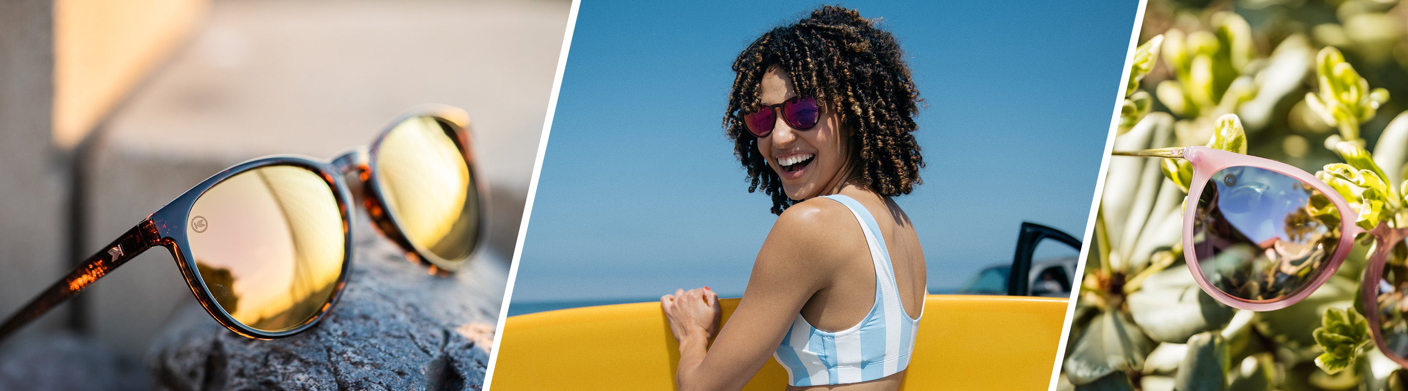 Circle Sunglasses: Women wearing Mai Tais Sunglasses