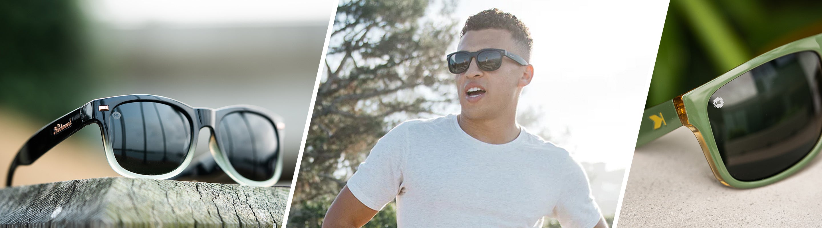 Black Rectangle Sunglasses