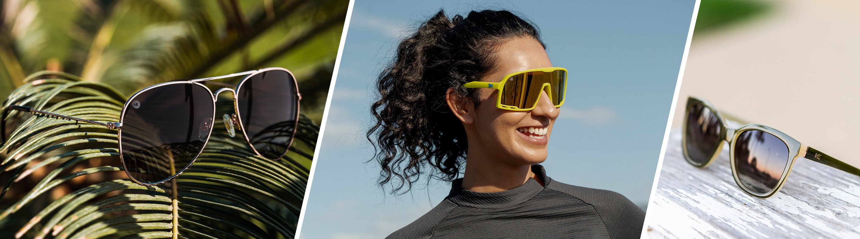 Extra Large Sunglasses: Women wearing Campeones Sunglasses