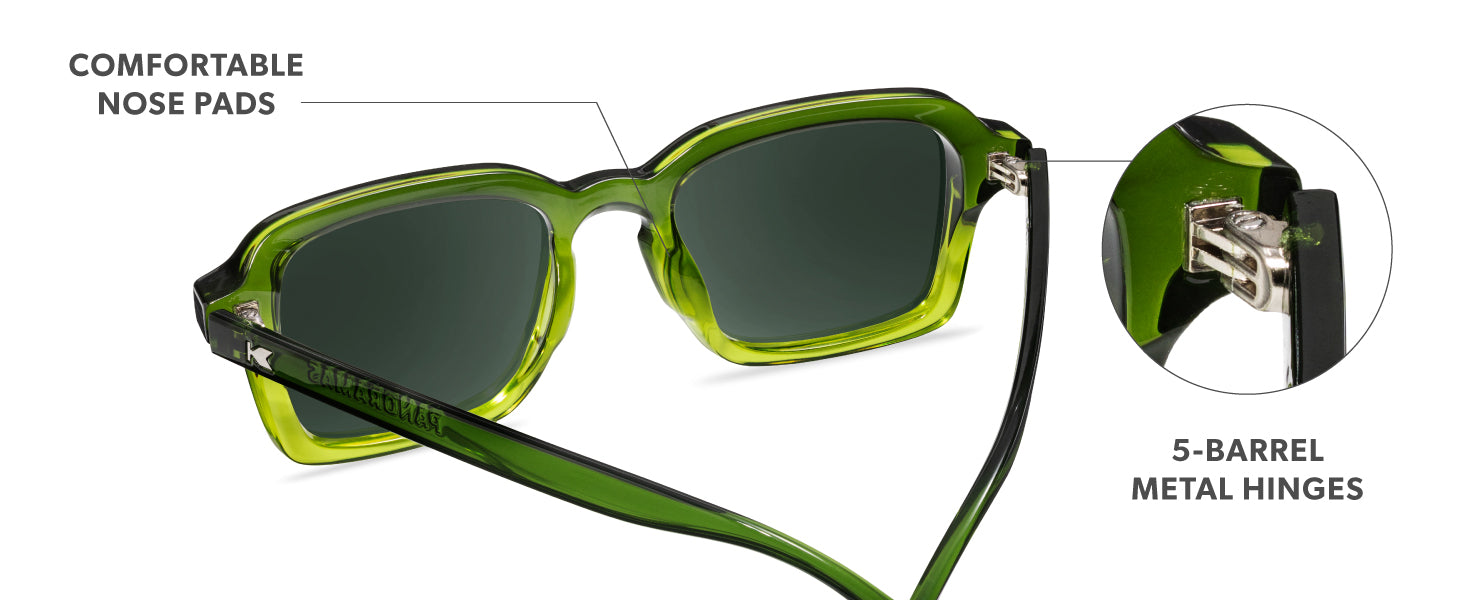 Panoramas Frame Features: Comfortable nose pads, Metal Hinges
