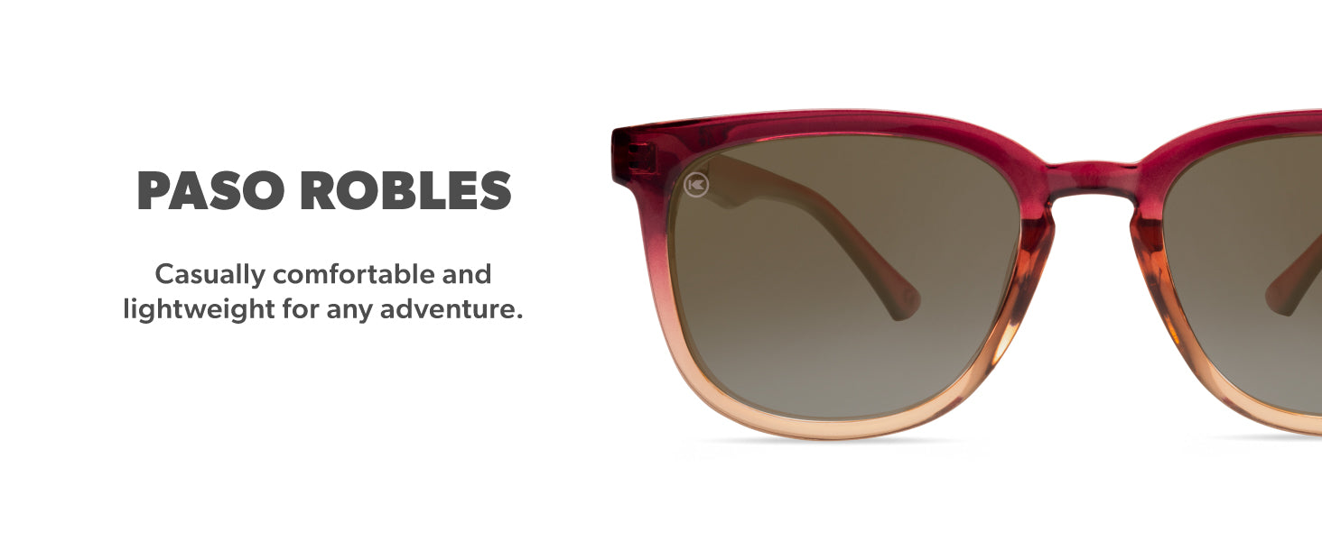 Paso Robles Frame Features: comfortable fit and lightweight