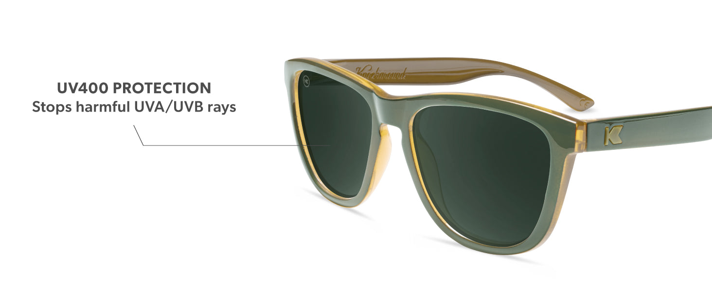 Premiums Frame Features: UV400 protection lenses