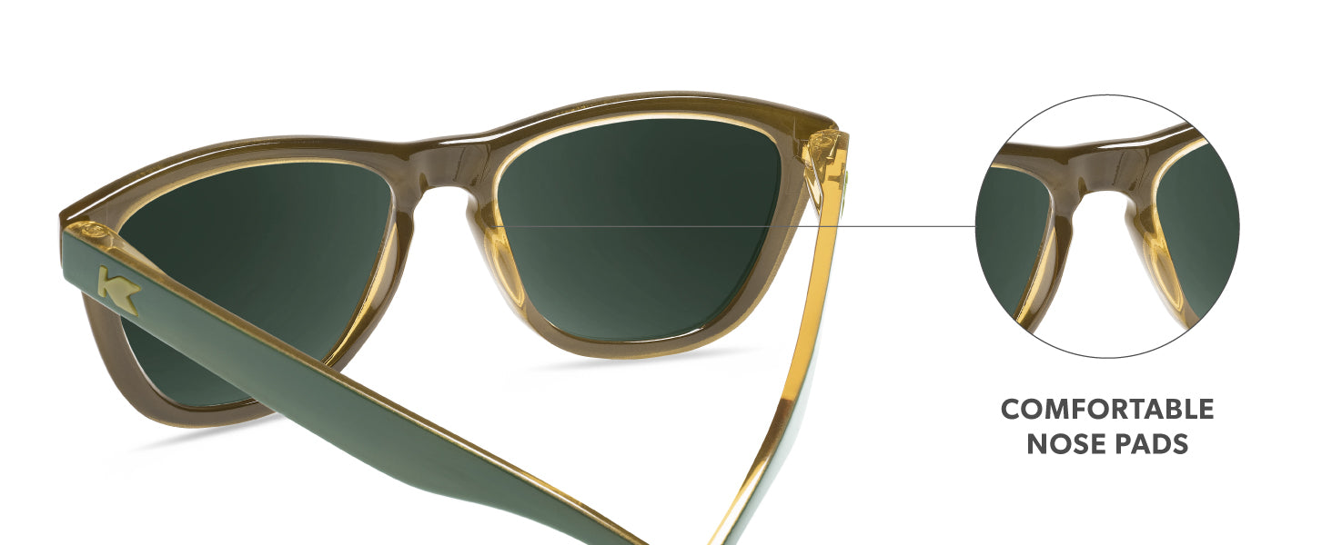 Premiums Frame Features: comfortable nose pads