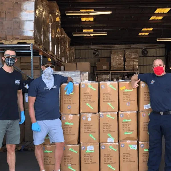Knockaround donates thousands of protective glasses to the San Diego Fire Department