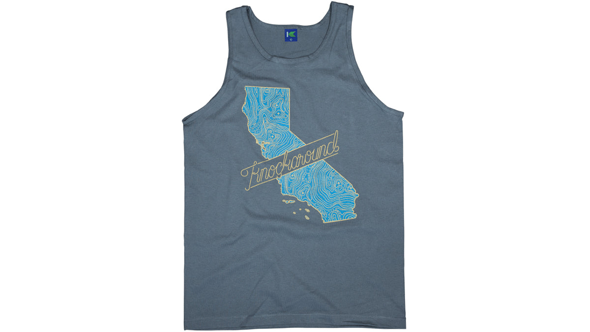 Knockaround Mens Golden Terrain Tank Top