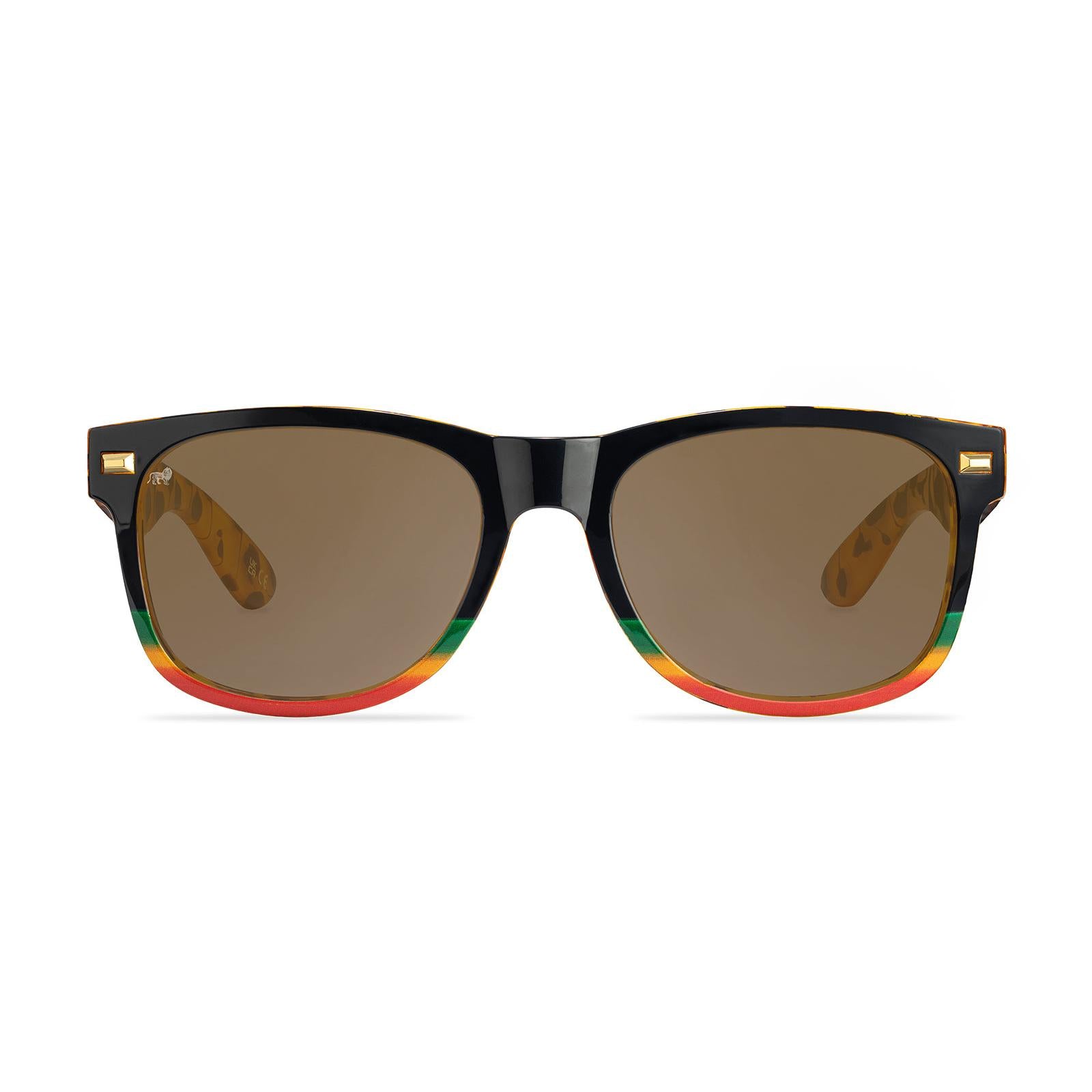 Knockaround x Bob Marley Fort Knocks Sunglasses, Front