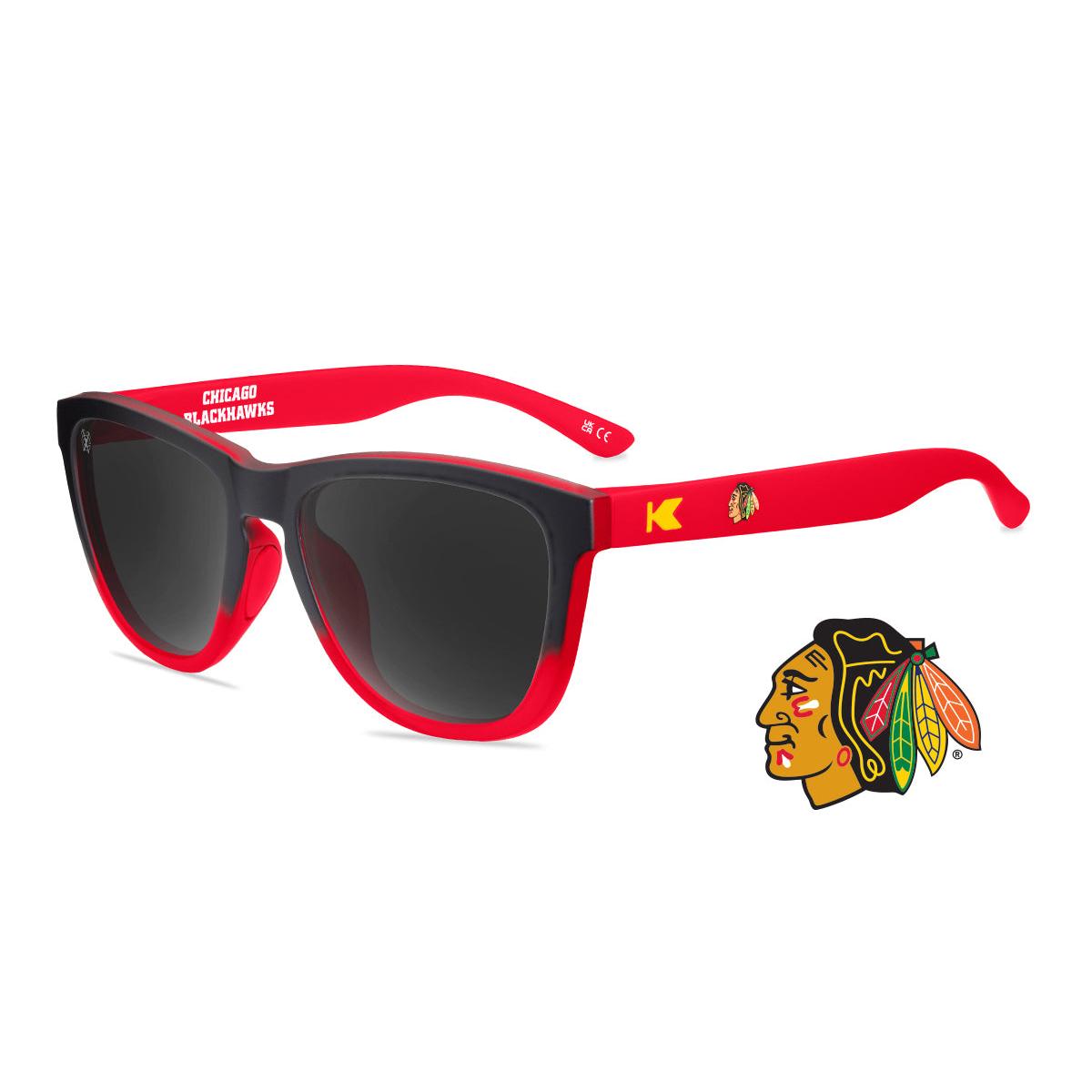 Knockaround Chicago Blackhawks Sunglasses, Flyover