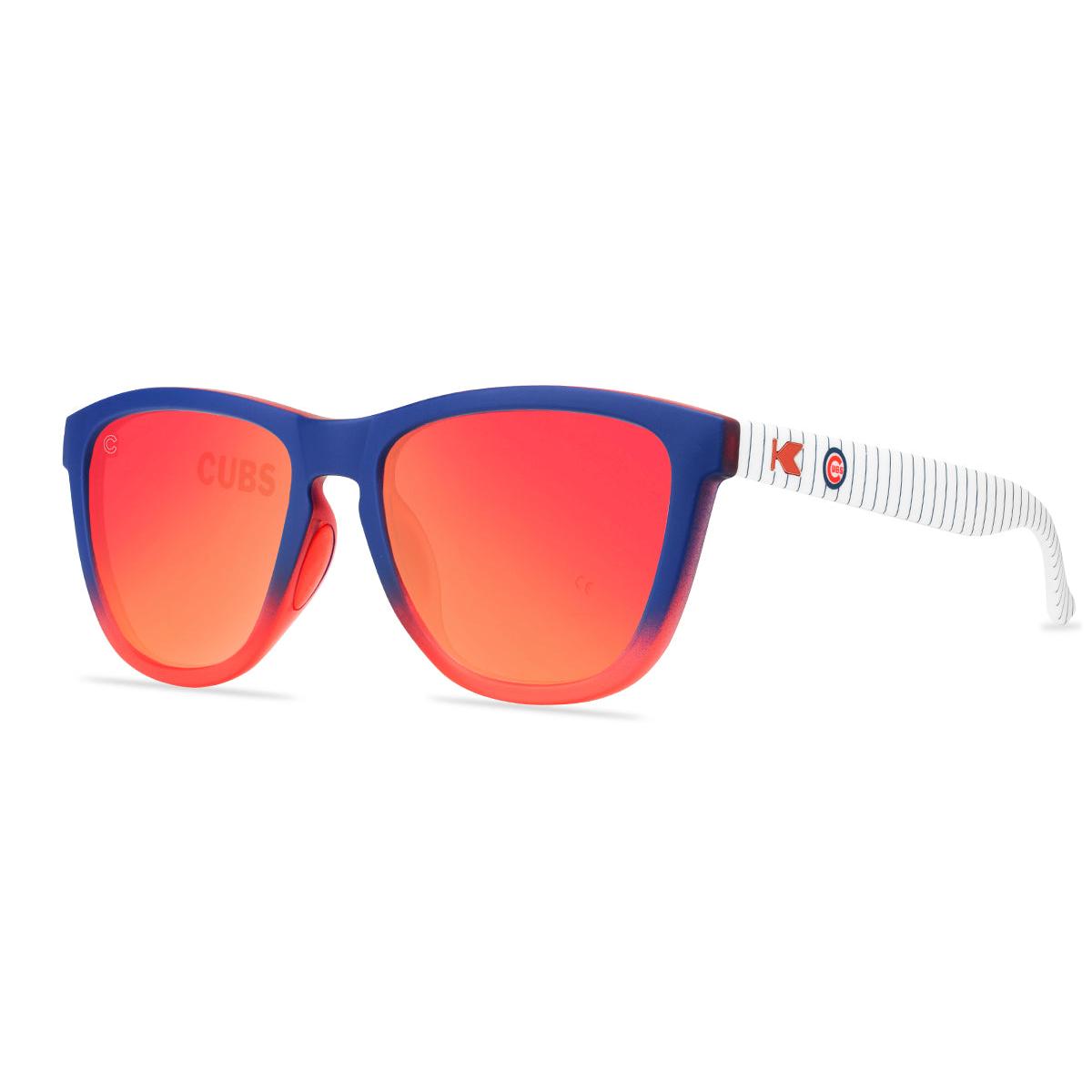 Knockaround and Chicago Cubs Sport Sunglasses, Threequarter