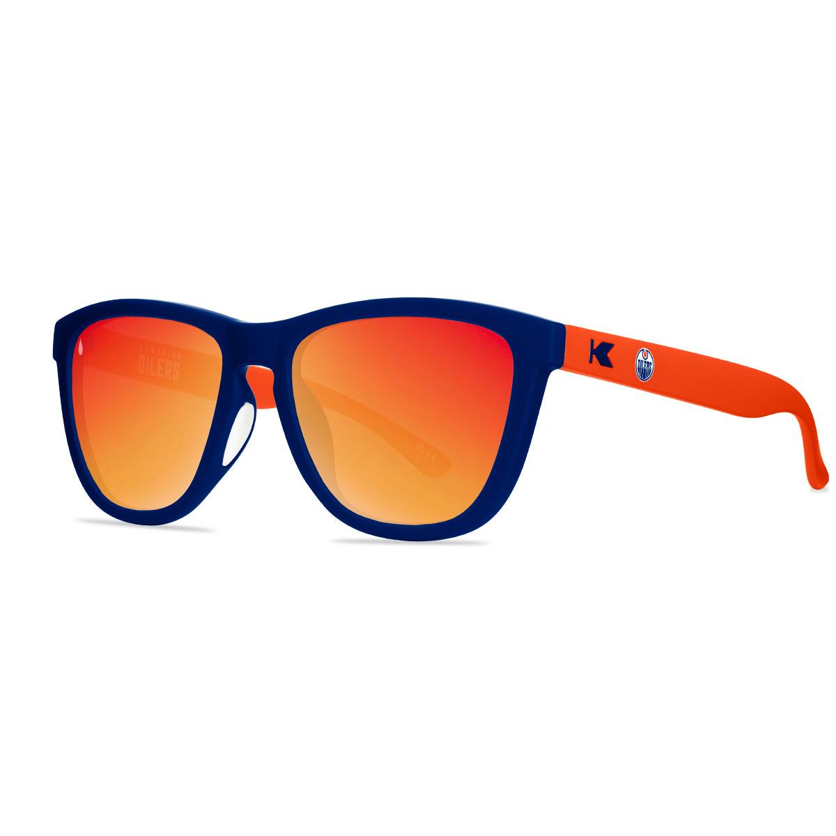 Knockaround Edmonton Oilers Sunglasses, Threequarter