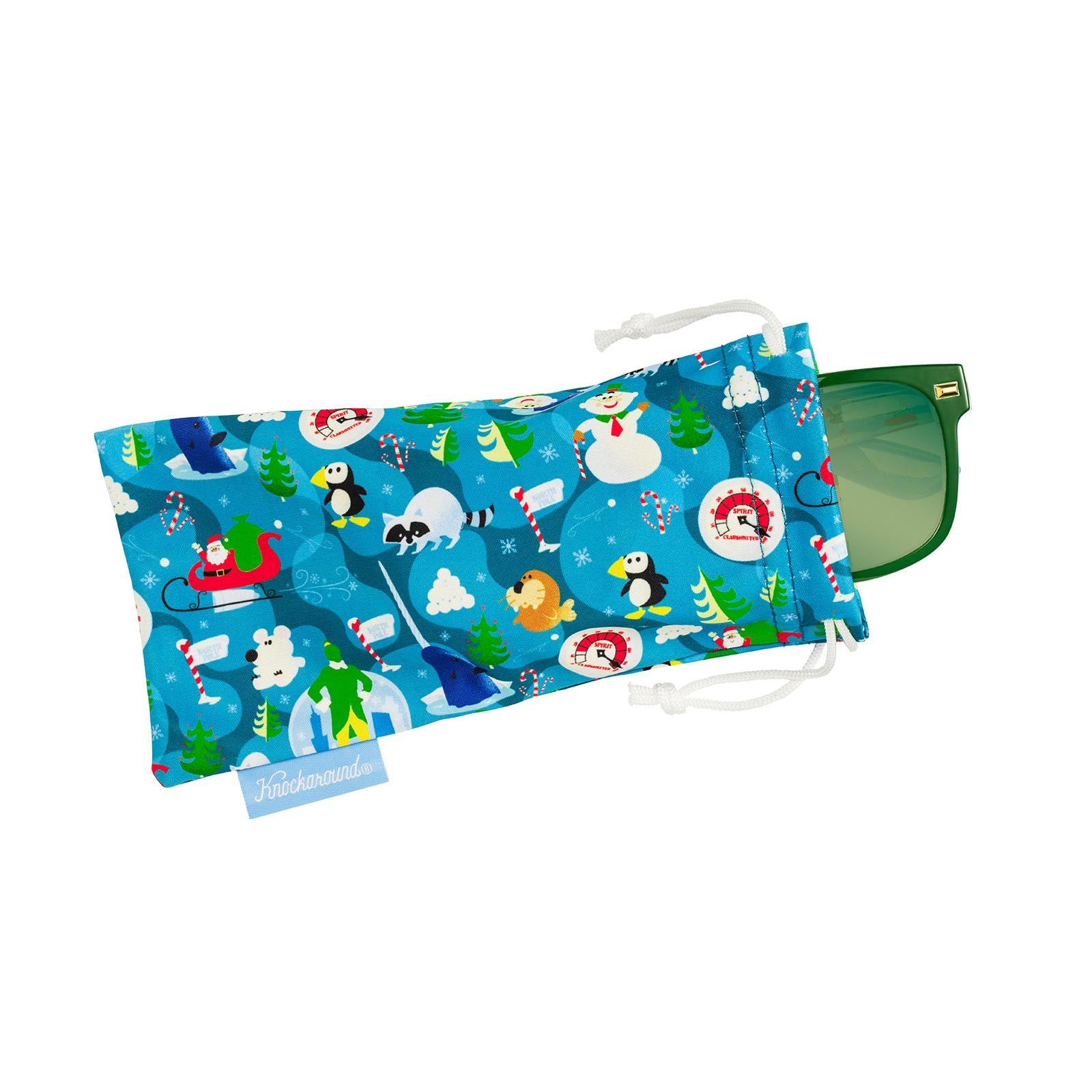 Elf Fort Knocks Sunglasses, Pouch