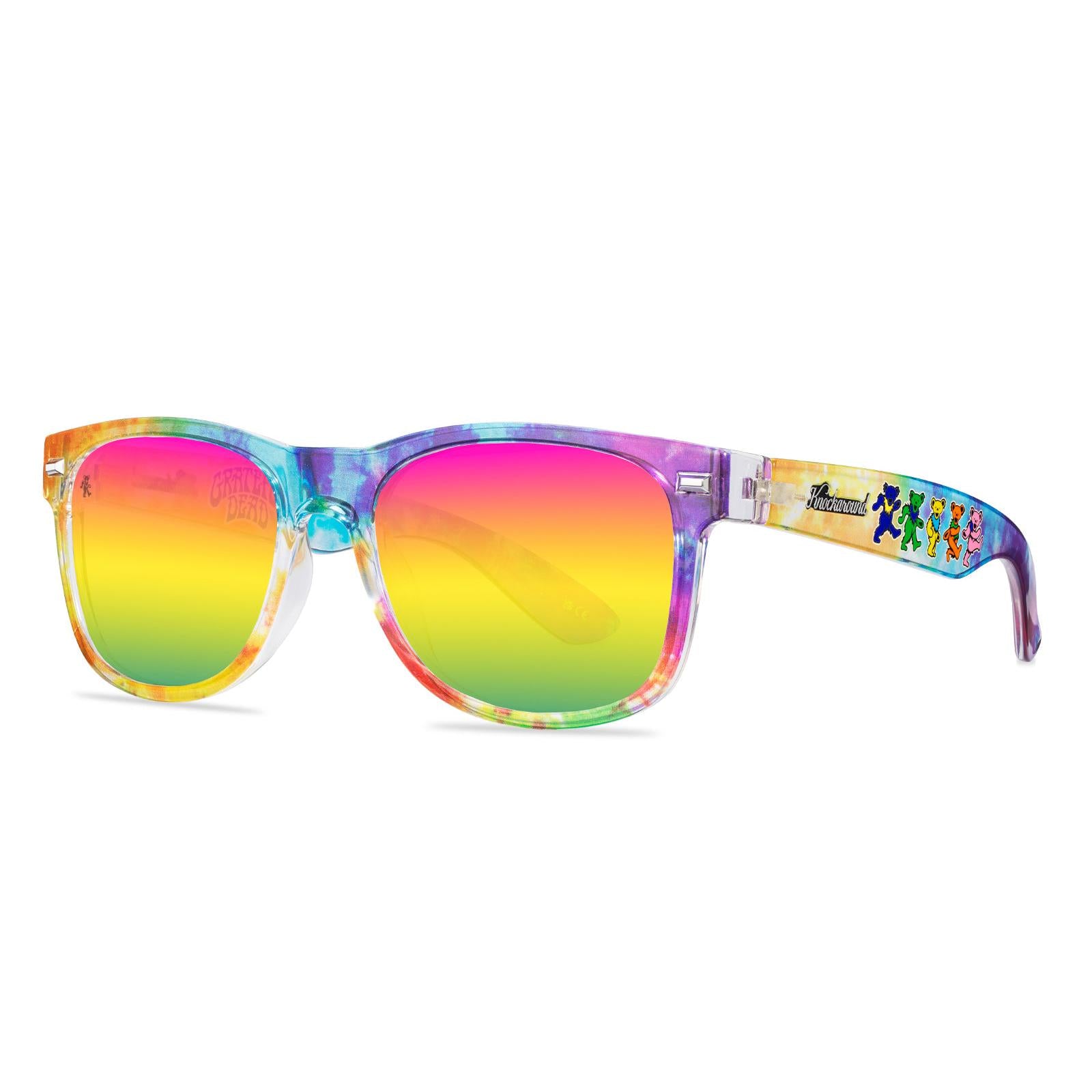 Knockaround Grateful Dead Dancing Bears Sunglasses, Threequarter