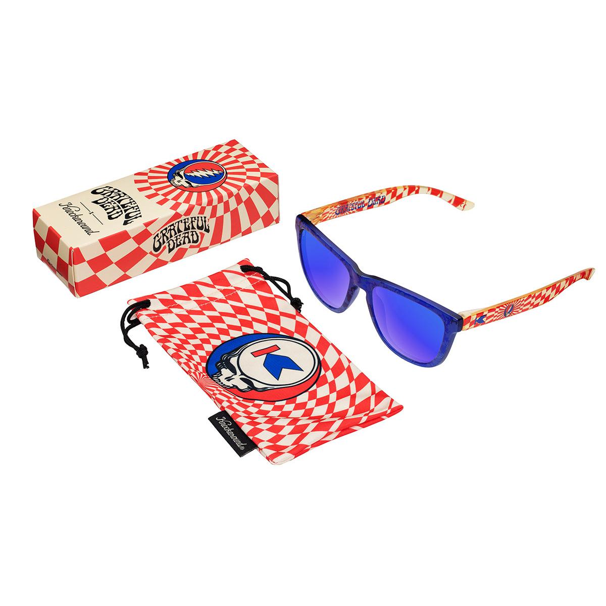 Knockaround Grateful Dead Steal Your Face Sunglasses, Set