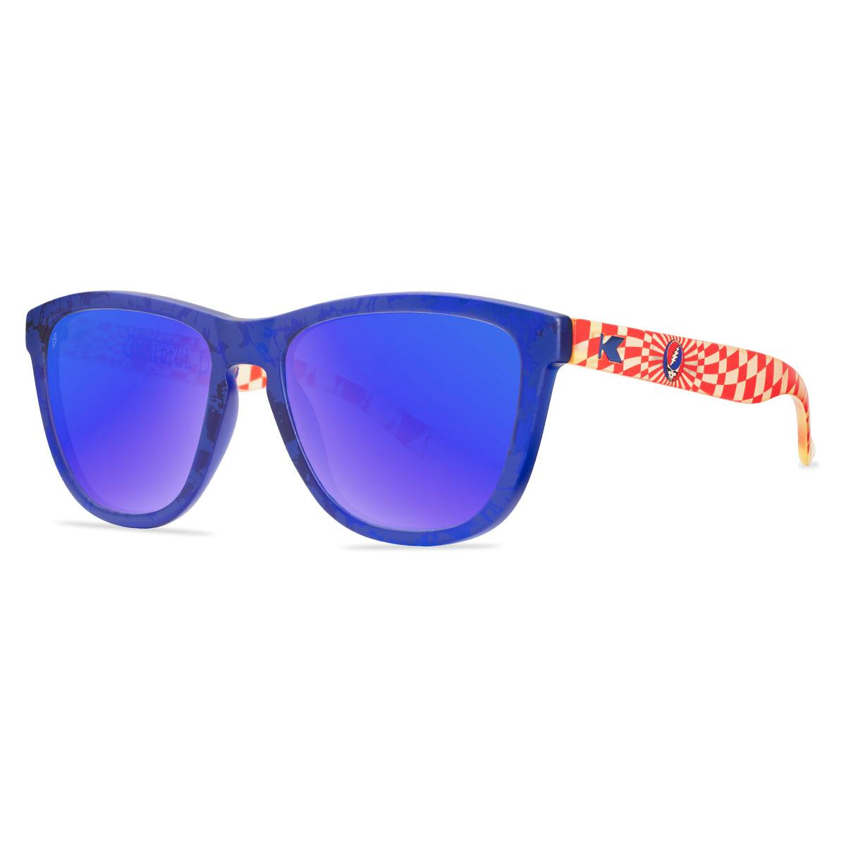 Knockaround Grateful Dead Steal Your Face Sunglasses, Threequarter