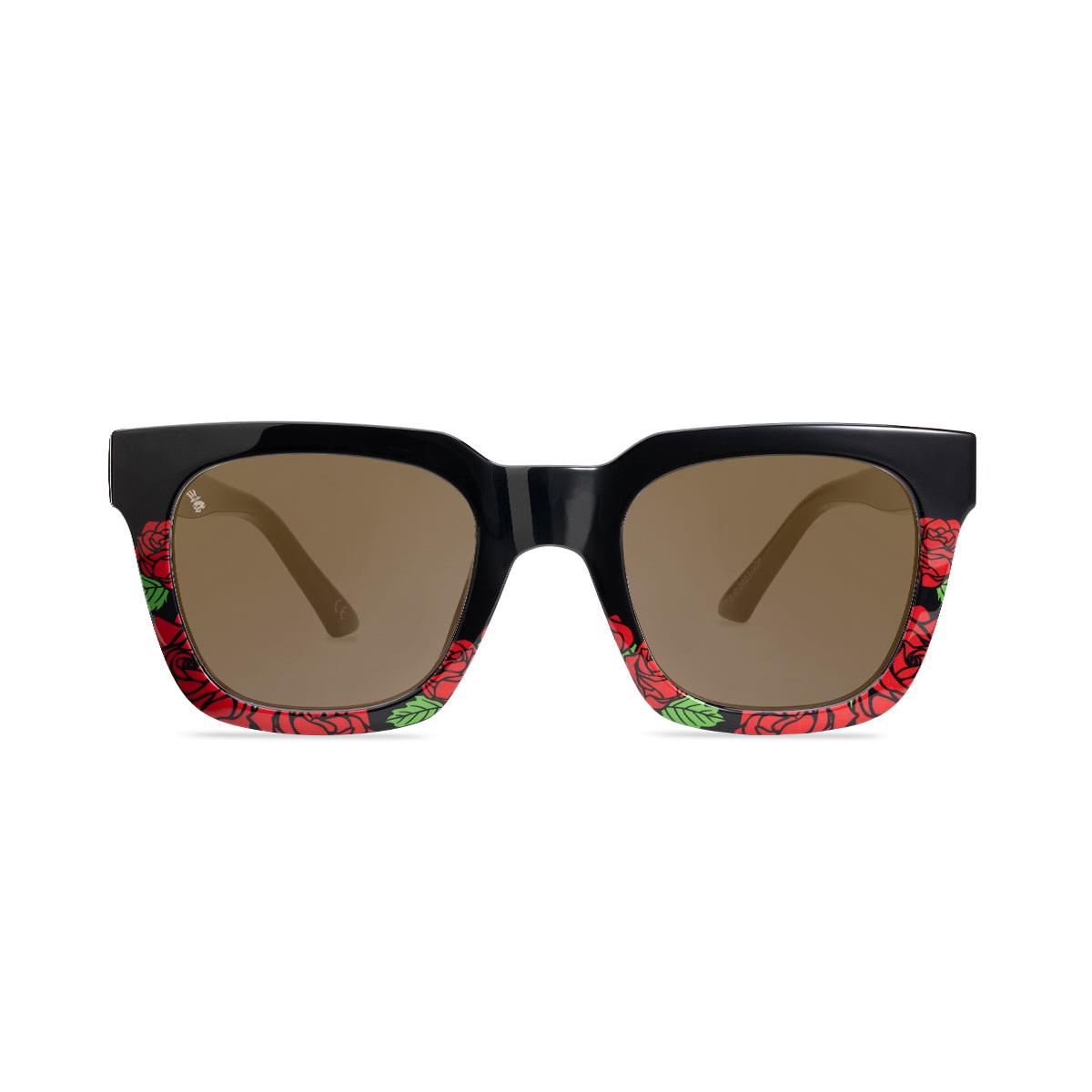 Knockaround Grateful Dead Roses Sunglasses, Front