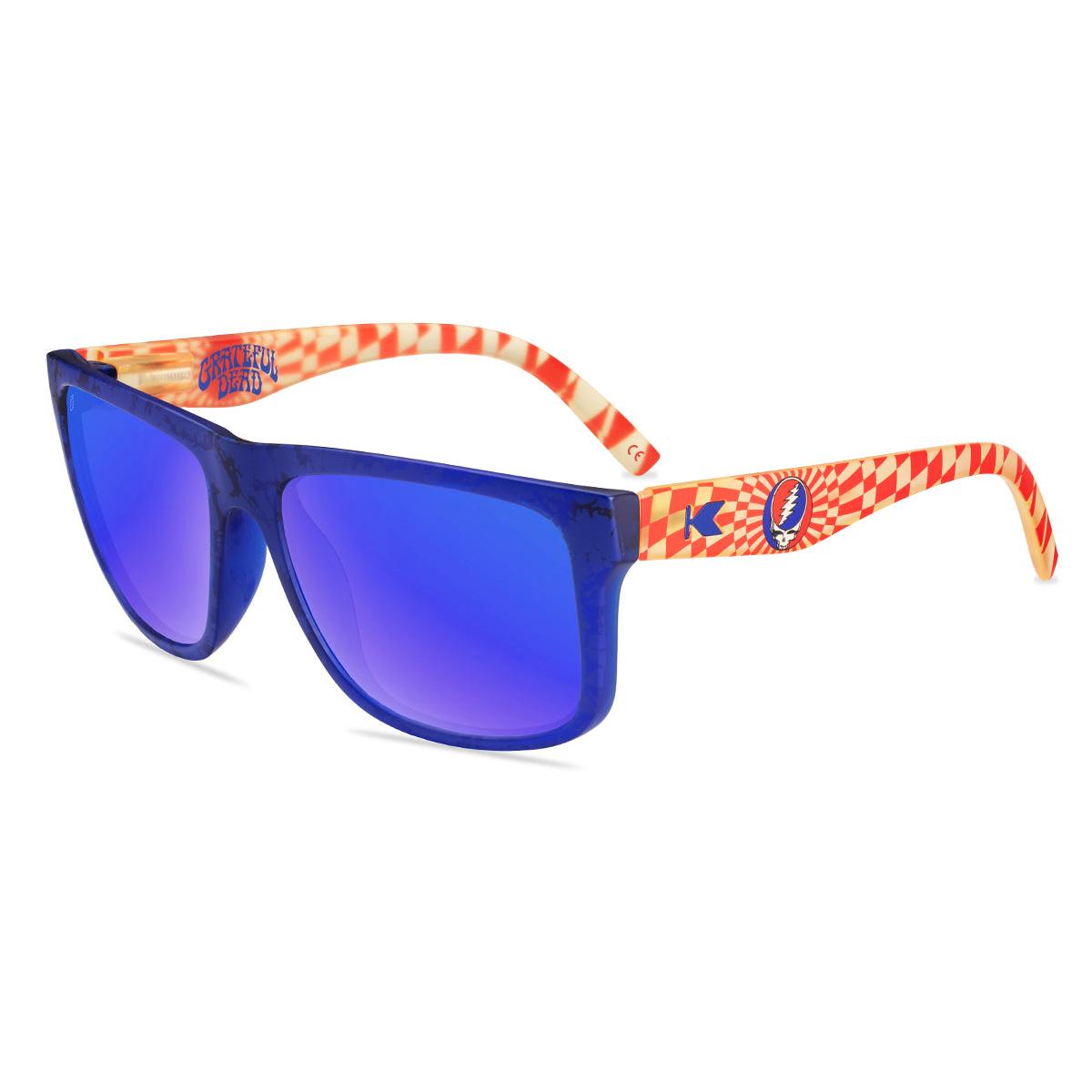 Knockaround Grateful Dead Steal Your Face Sunglasses, flyover