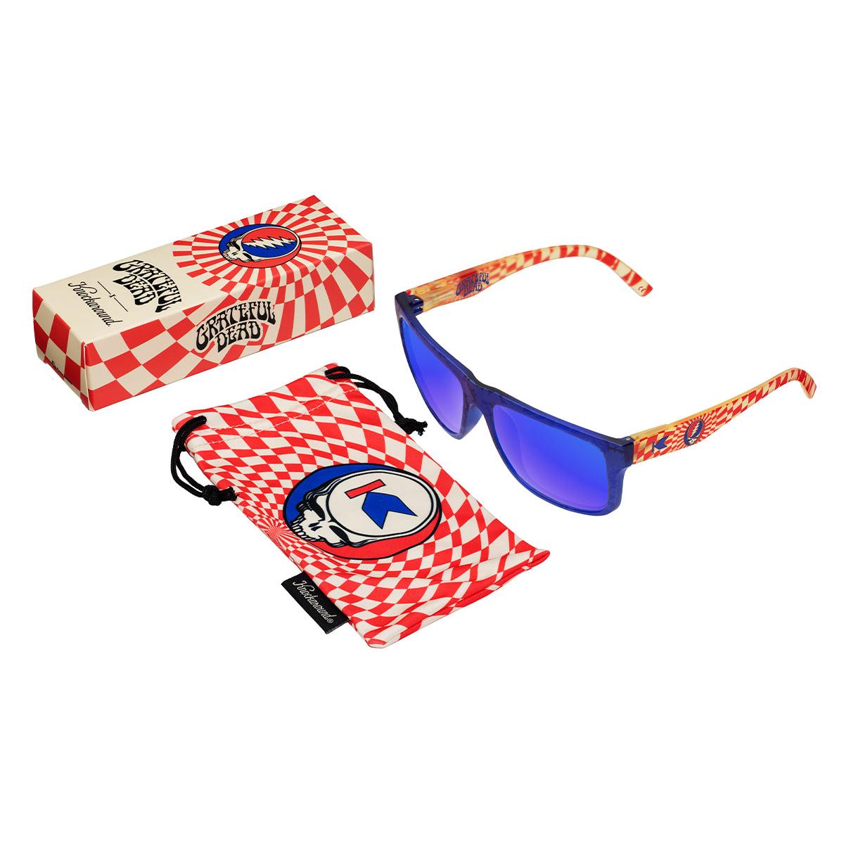 Knockaround Grateful Dead Steal Your Face Sunglasses, Set