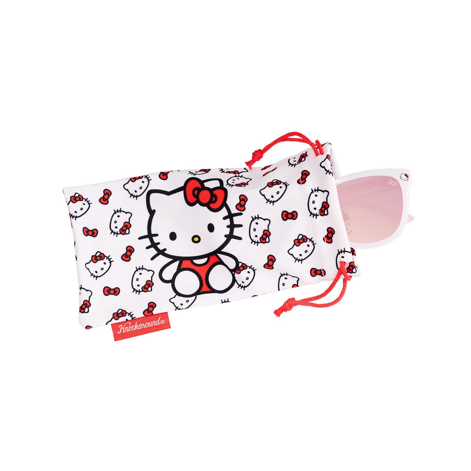 Knockaround and Hello Kitty Kids Premiums Sunglasses, Pouch