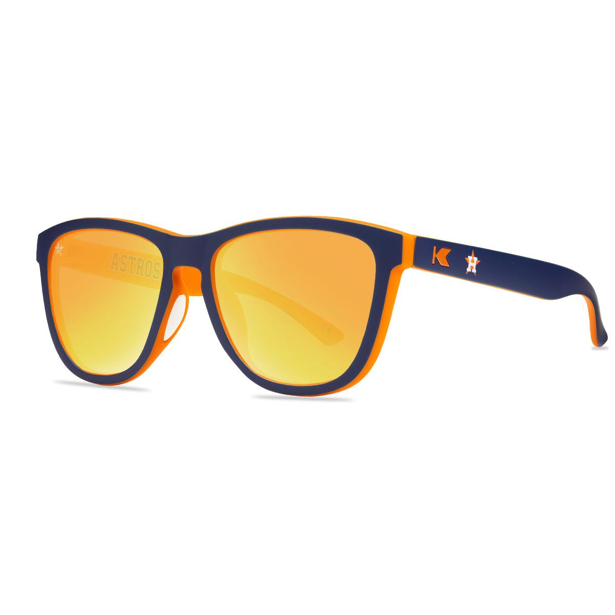 Knockaround and Houston Astros Sunglasses, Threequarter