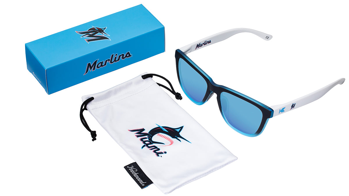 Knockaround Miami Marlins Sunglasses, Set