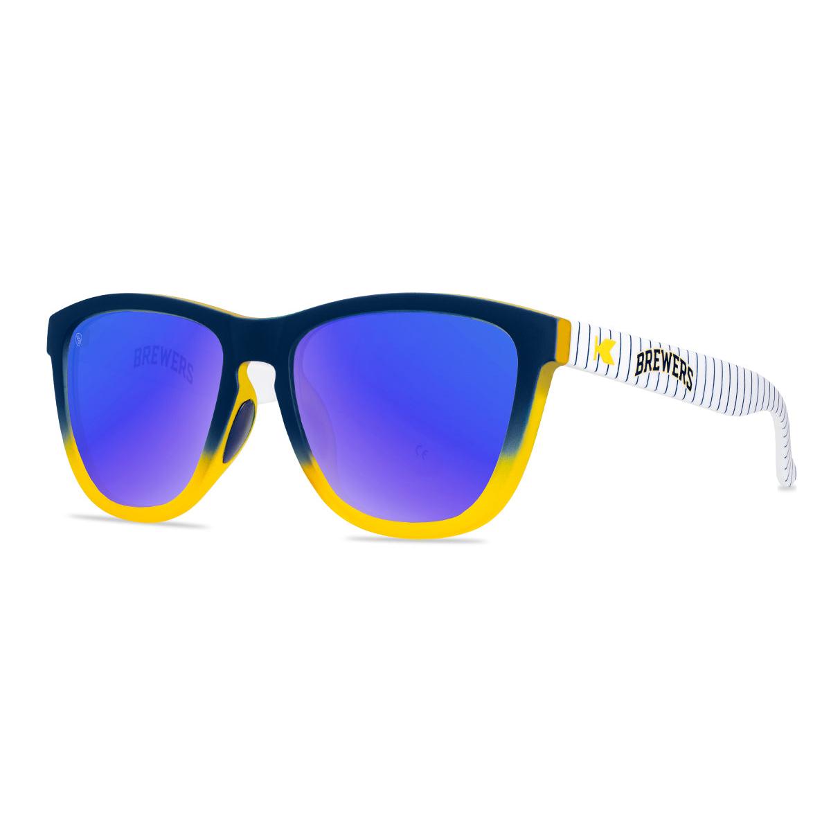 Knockaround Milwaukee Brewers Sunglasses, Threequarter