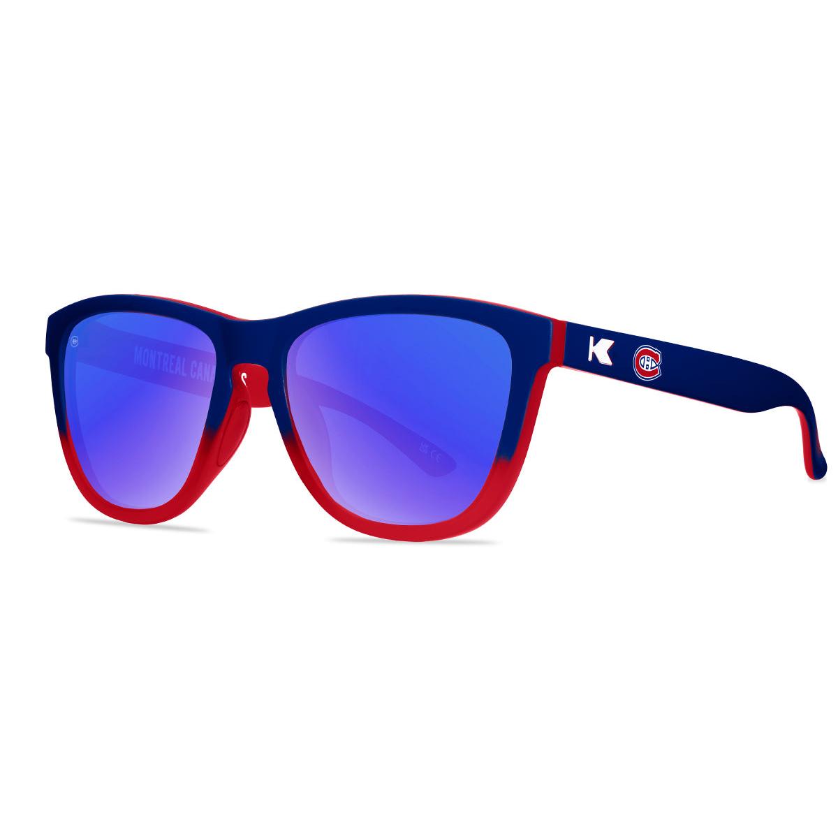 Knockaround Montreal Canadiens Sunglasses, Threequarter