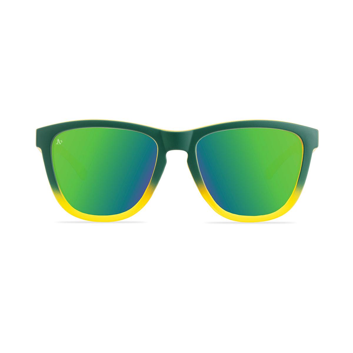 Knockaround Oakland Athletics Sunglasses, Front
