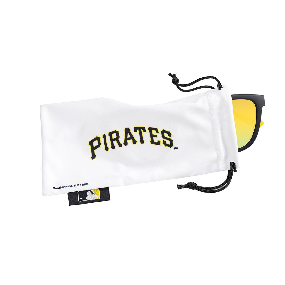 Knockaround Pittsburgh Pirates Sunglasses, Pouch