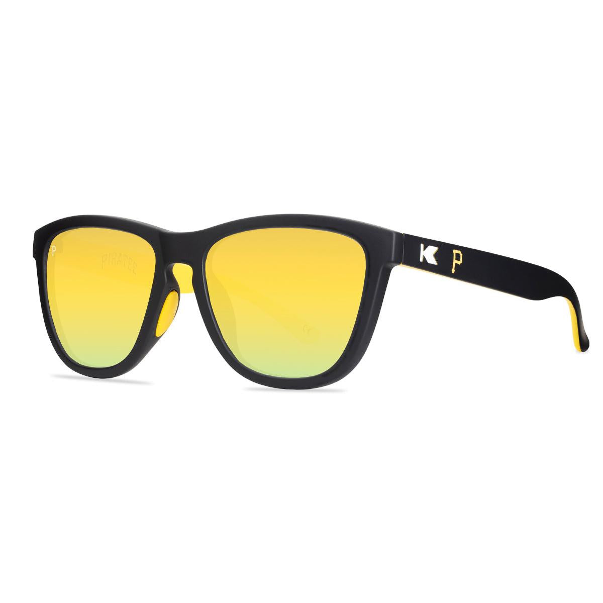 Knockaround Pittsburgh Pirates Sunglasses, Threequarter