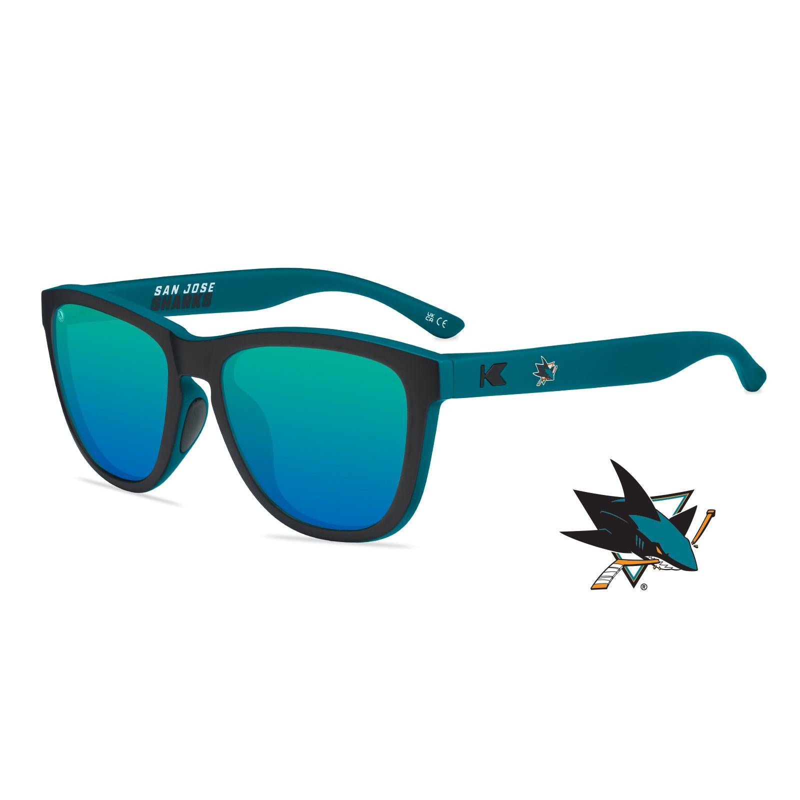 shamos goggles Knockaround San Jose Sharks Sunglasses