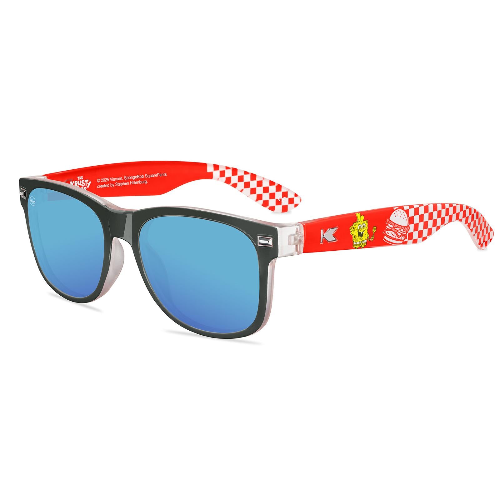 Krusty Krab SpongeBob Fort Knocks Sunglasses, Flyover