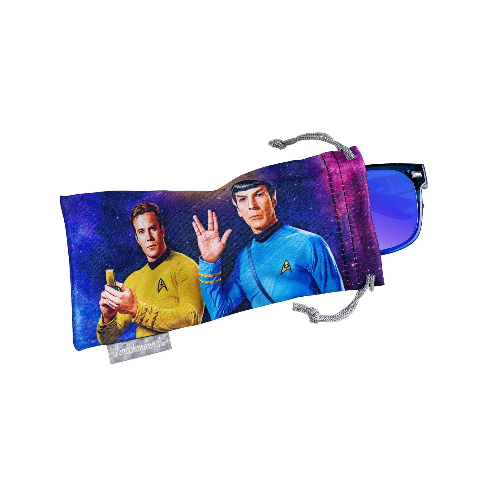 Knockaround and Star Trek Fort Knocks Sunglasses, Pouch