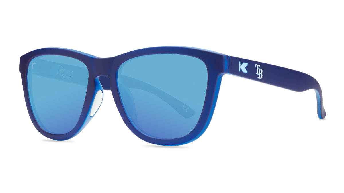 Knockaround and Tampa Bay Rays Sunglasses, Threequarter