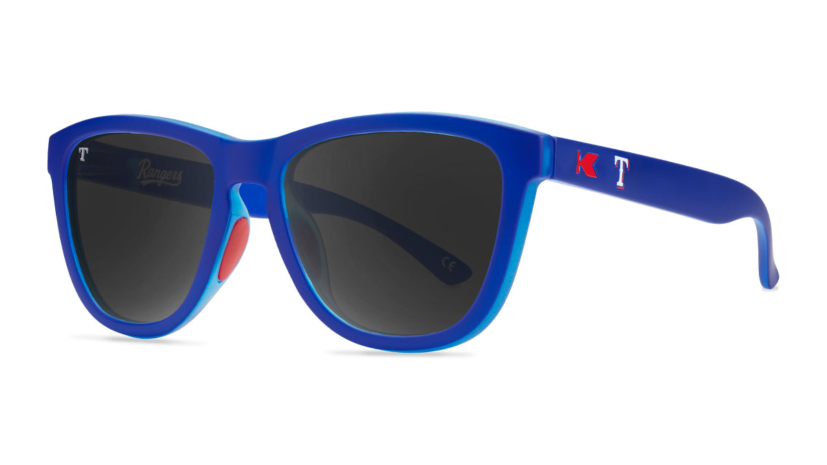 Knockaround and Texas Rangers Sunglasses, Threequarter
