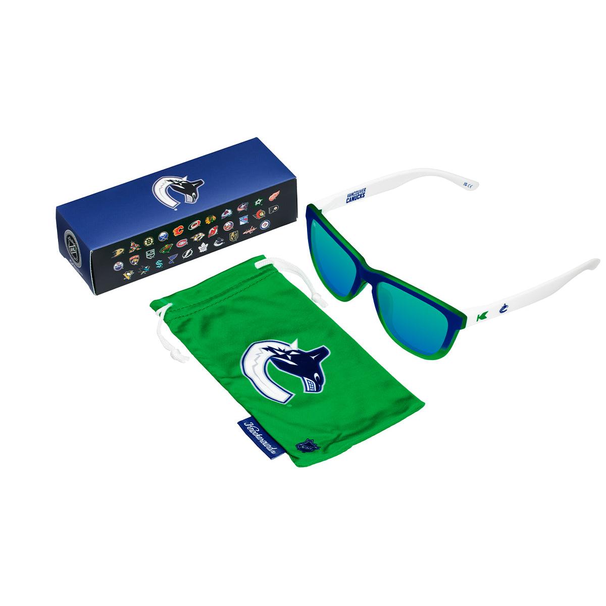 Knockaround Vancouver Canucks Sunglasses. Set