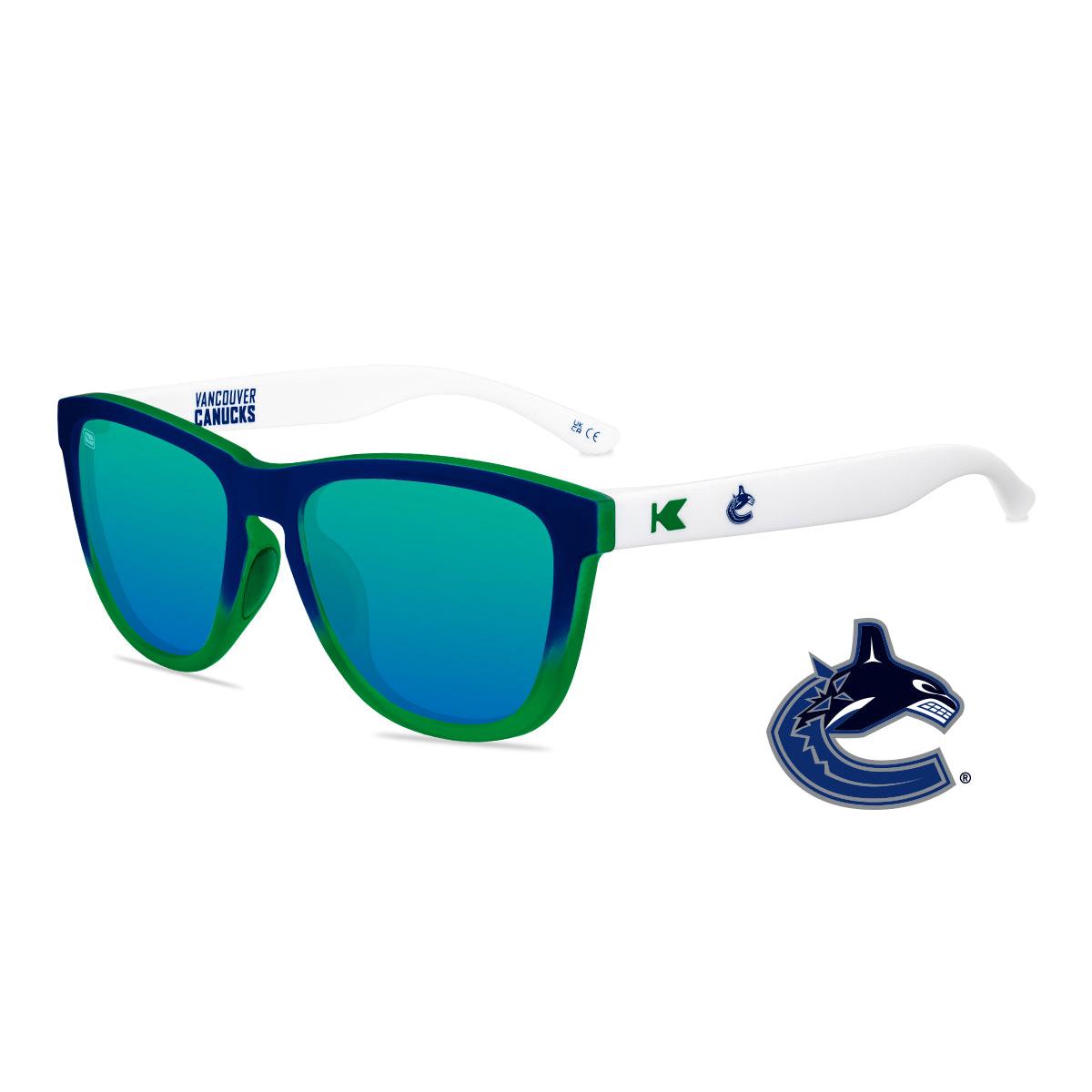 Knockaround Vancouver Canucks Sunglasses. Flyover